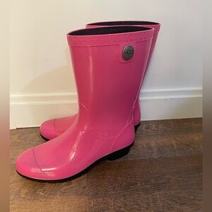 UGG Bright Pink Waterproof Boots